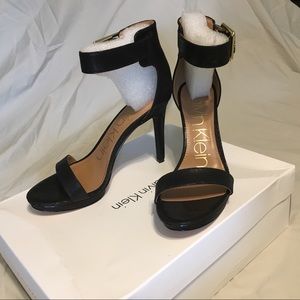 Calvin Klein Vivian Tejus Lizard Heels